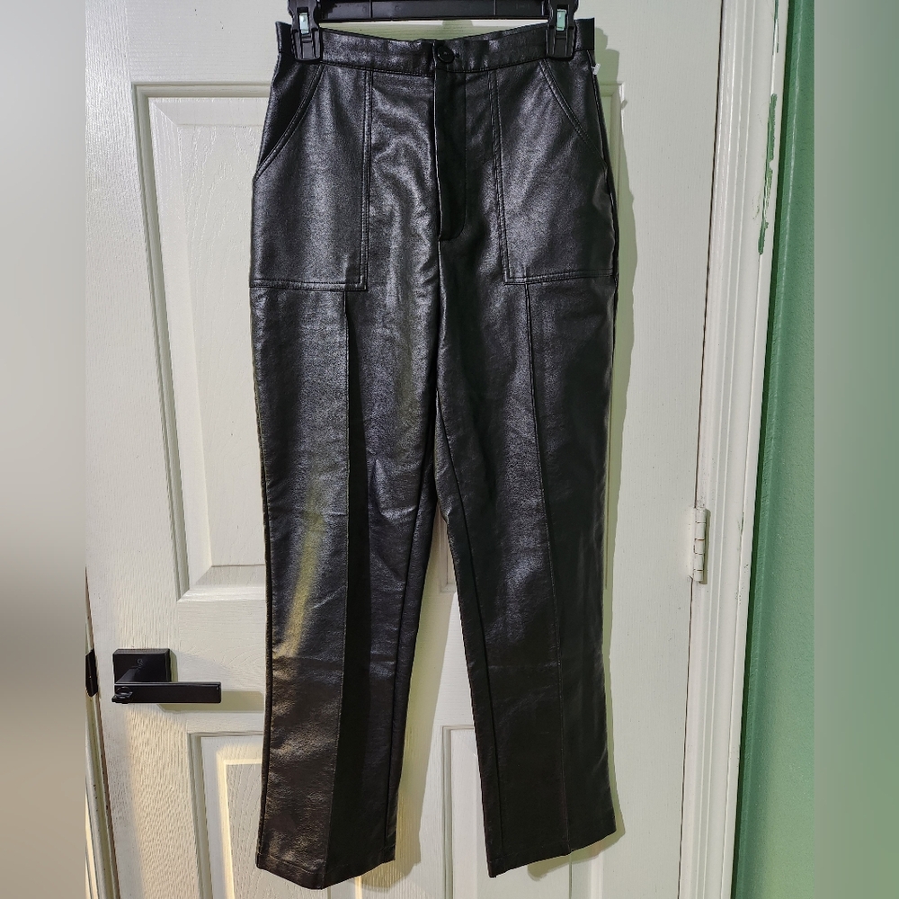 Princess Polly Leather Pants